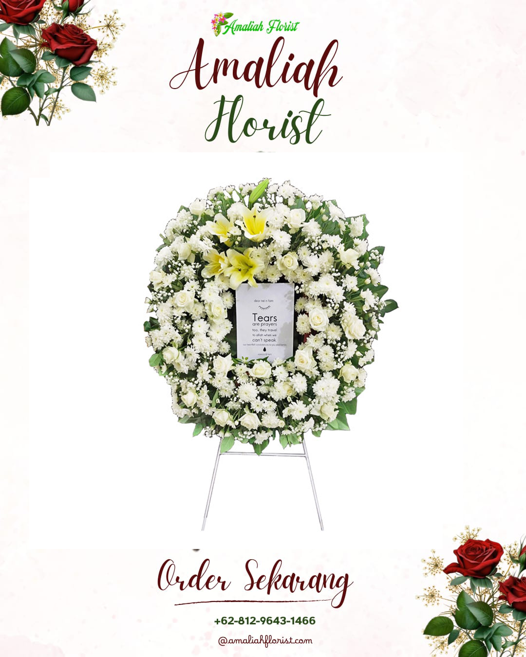 Krans Bunga Duka Cigemlong